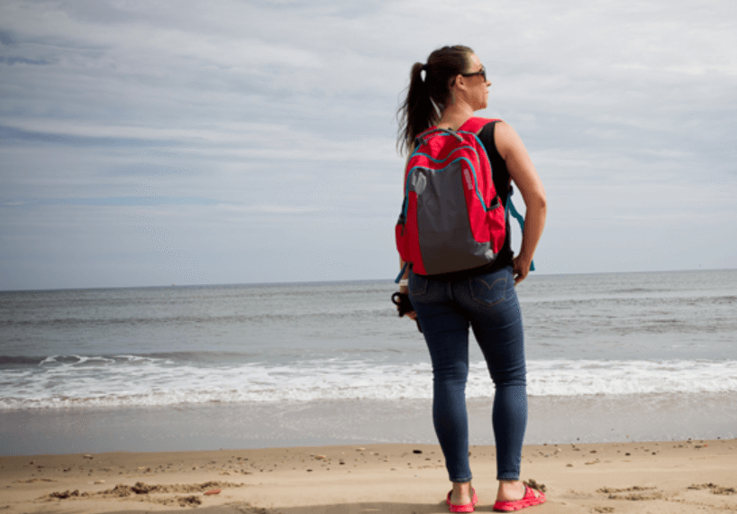American Tourister Backpack: Travel Light and Earn More with Asia Miles