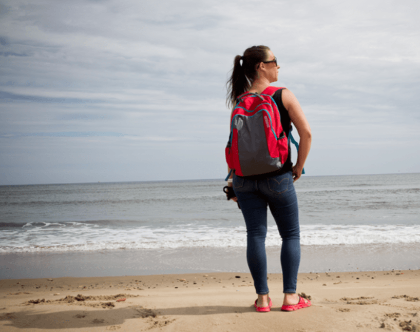 American Tourister Backpack: Travel Light and Earn More with Asia Miles
